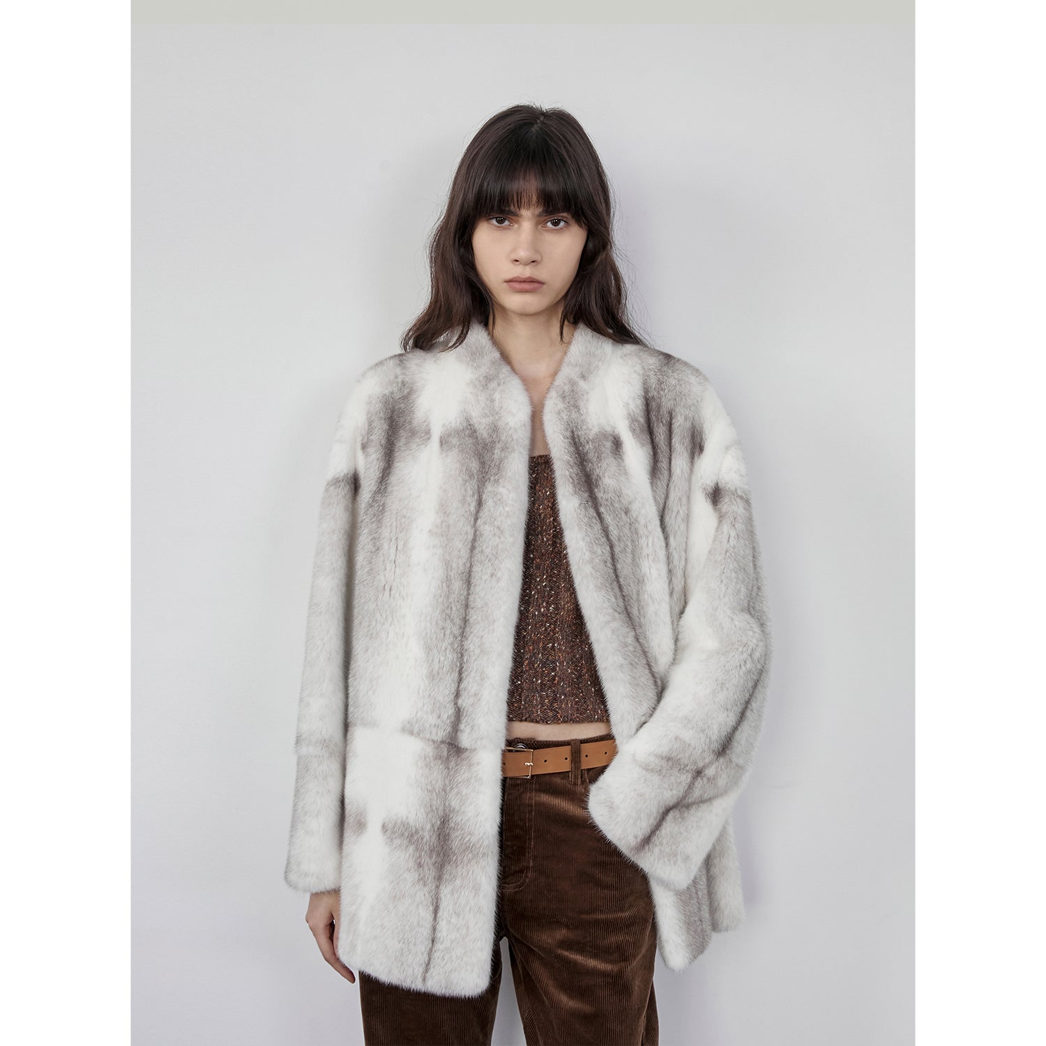 "Hera Moonlight" Mink Fur Coat