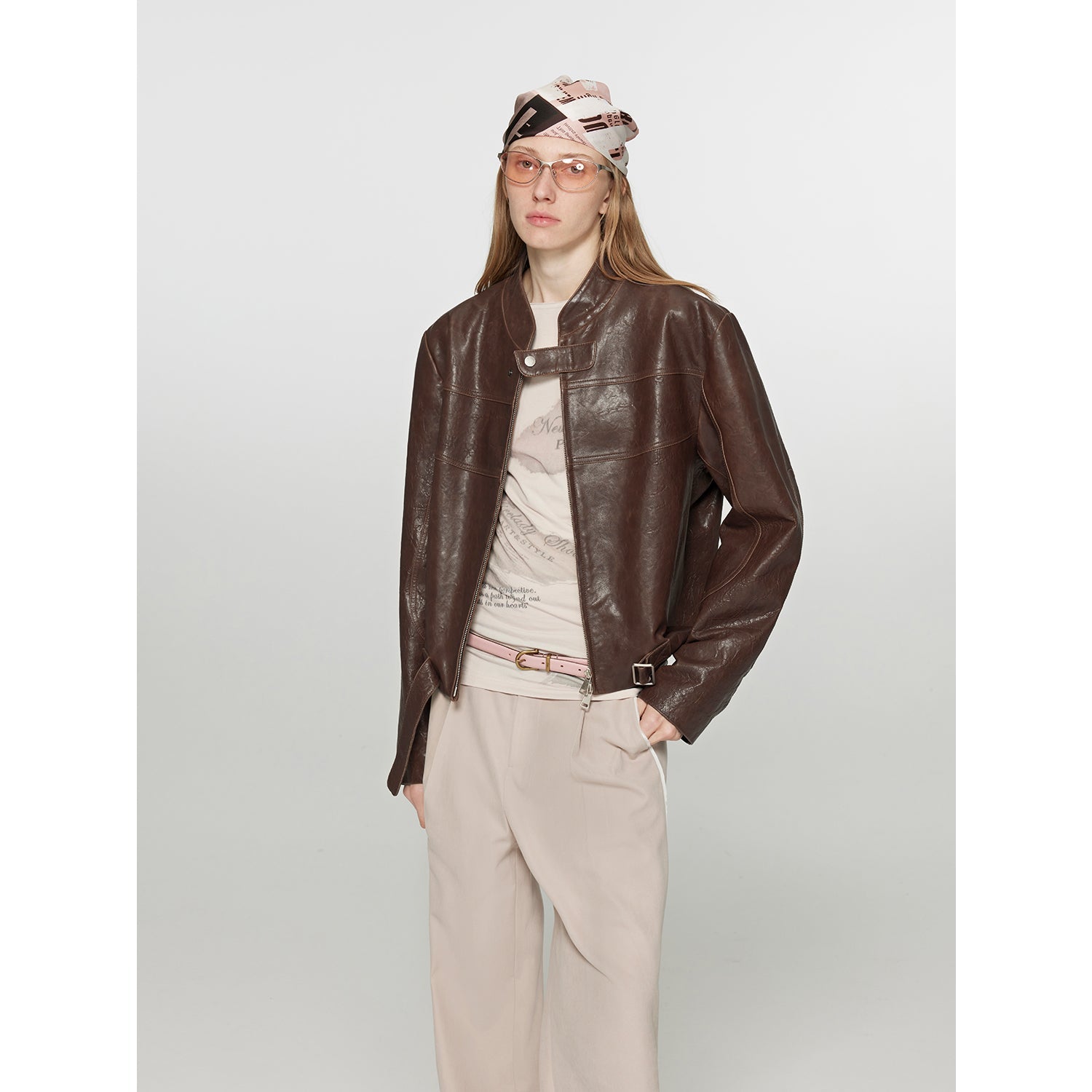 “Caramel Mountain” Leather Jacket