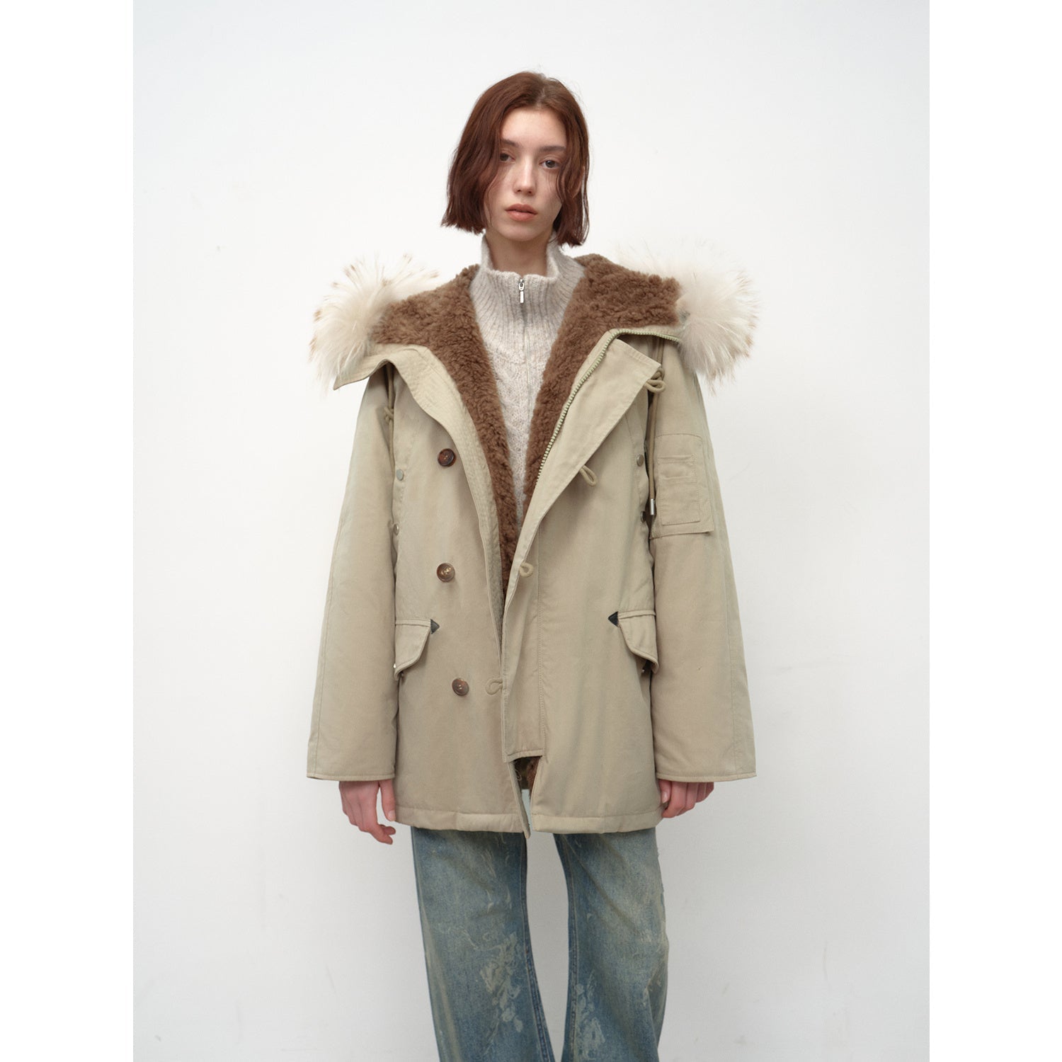 “Coastal Highway II” Hooded Down Parka