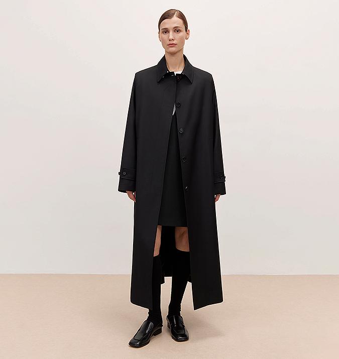 "Fragrant Moment" High-End British Style Trench Coat