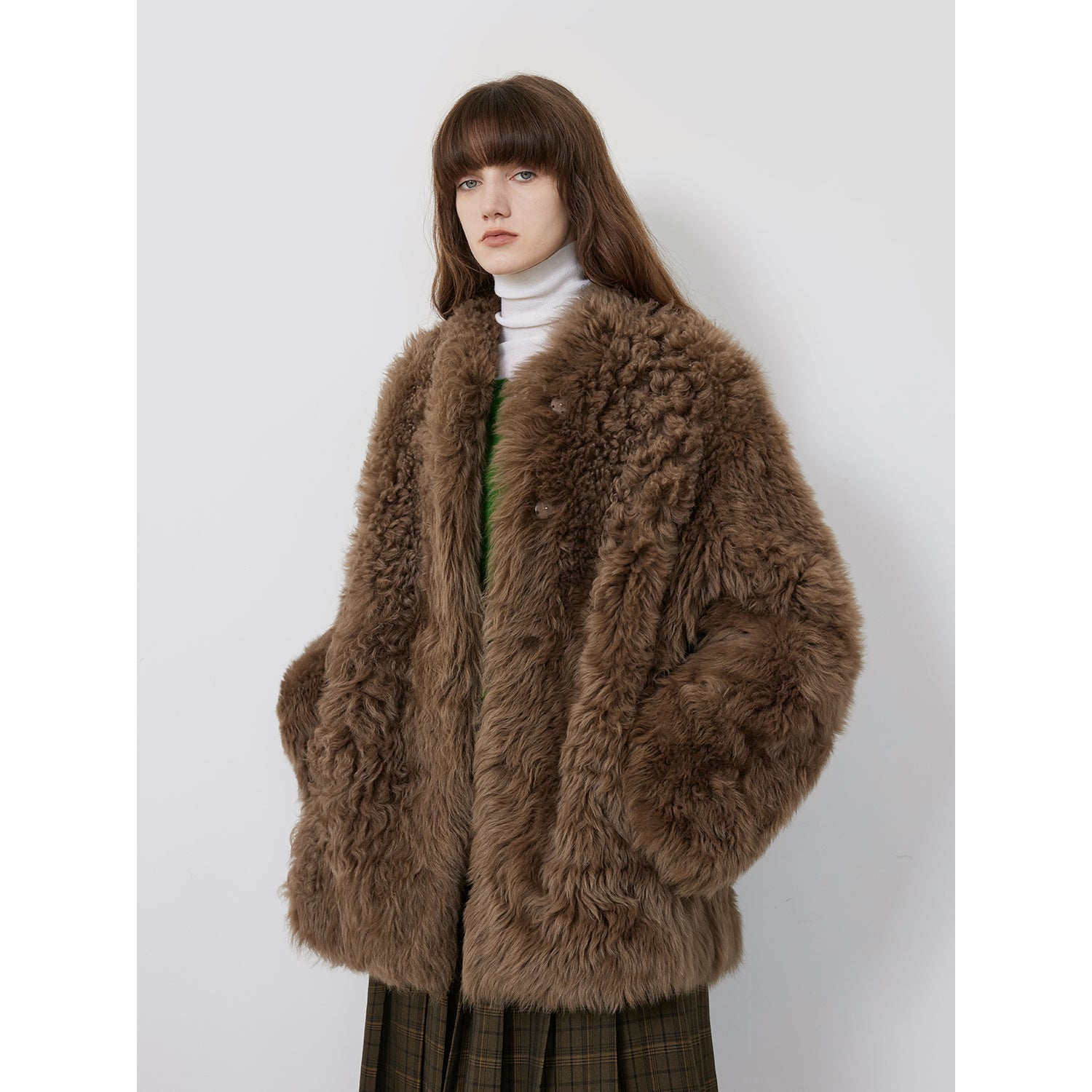 "Morning Mist Fairy" Tuscan Sheepskin Coat