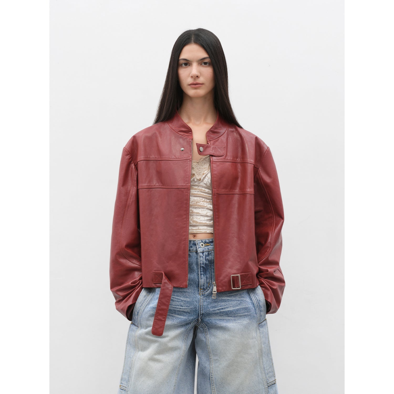 “Caramel Mountain” Leather Jacket