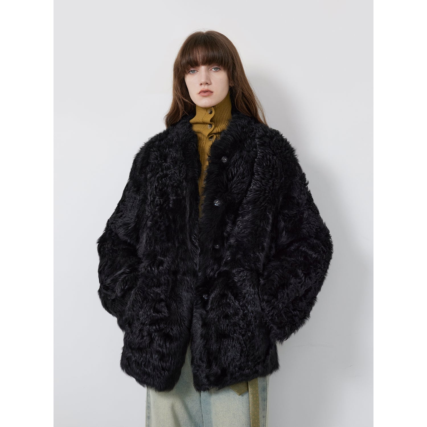 "Morning Mist Fairy" Tuscan Sheepskin Coat