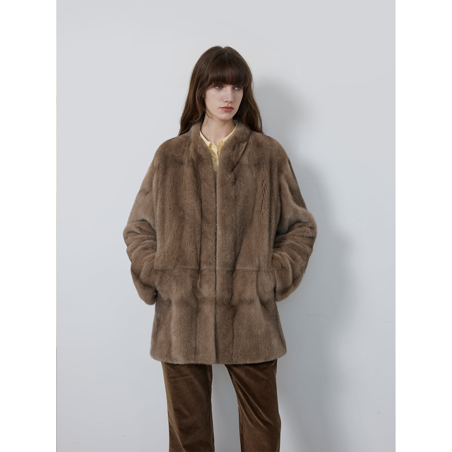 "Hera Moonlight" Mink Fur Coat