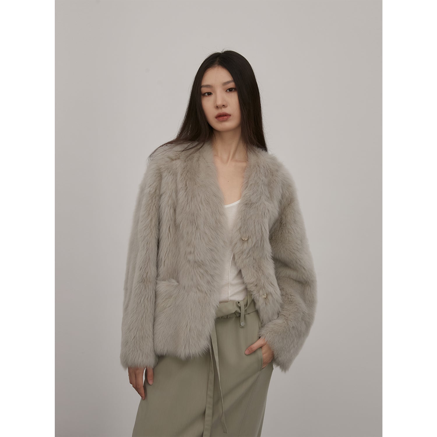 'Babylon Phantom Nights" Tuscan Sheepskin Coat
