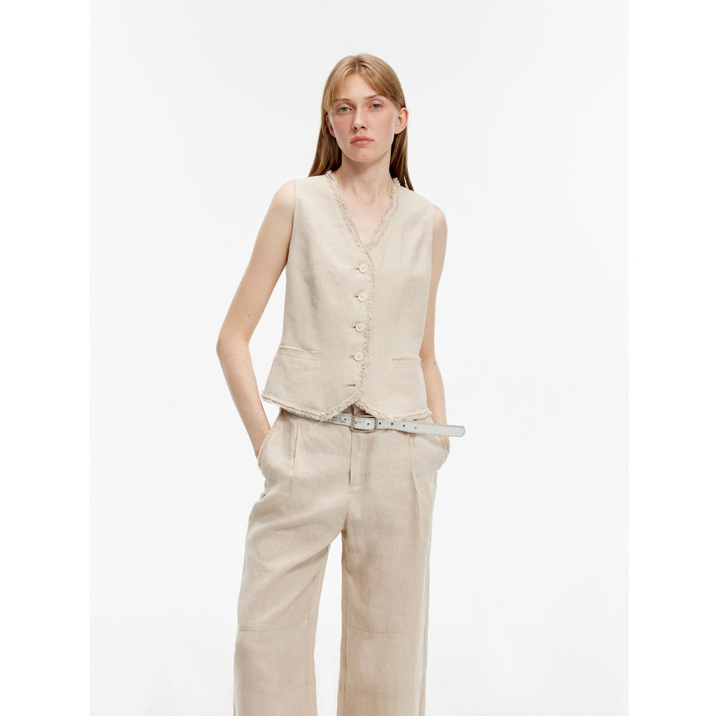 "Diary of an Old Friend" Oversized Suit Vest Set
