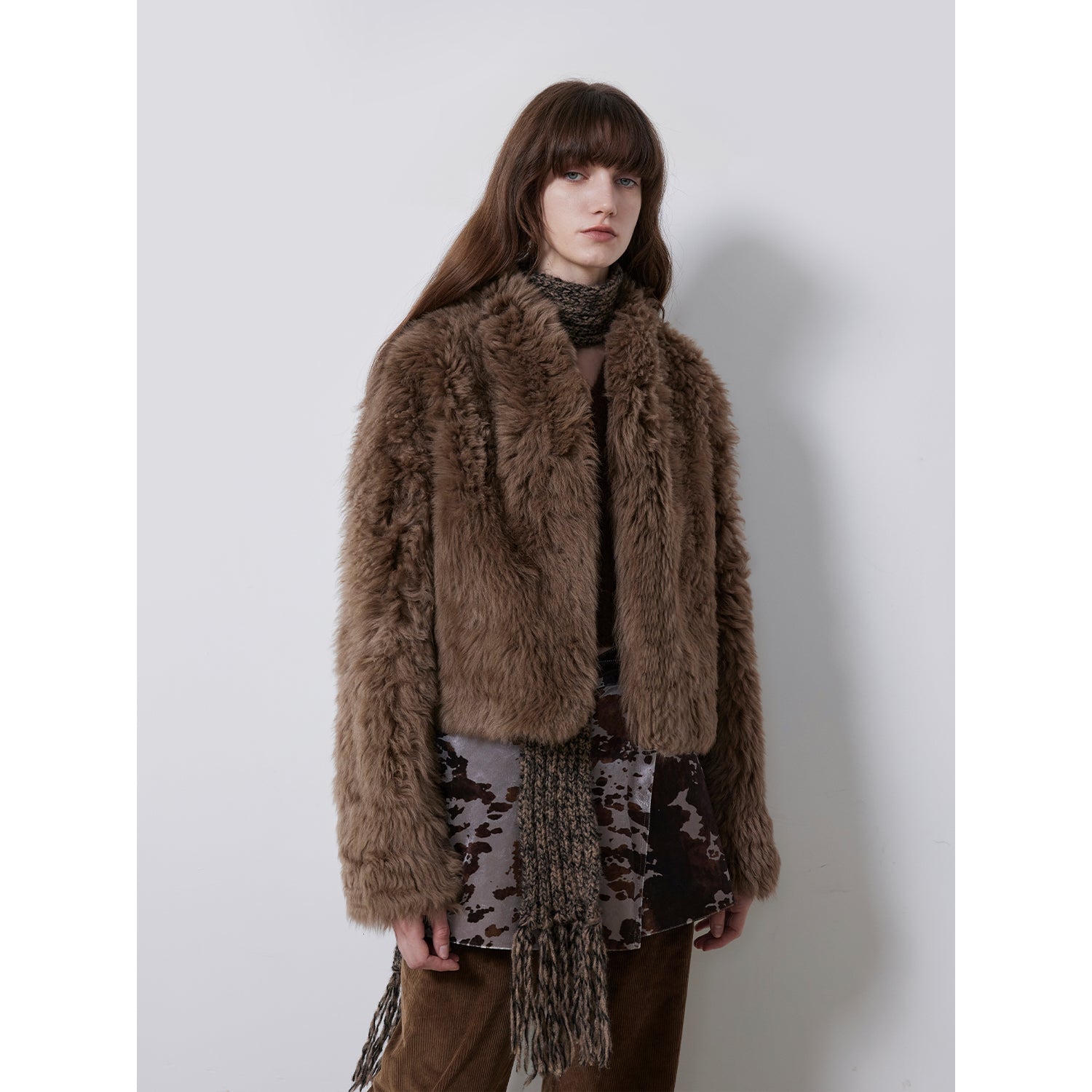 "Morning Mist Fairy" Tuscan Sheepskin Coat