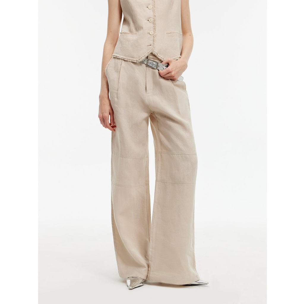 "Diary of an Old Friend" Oversized Suit Vest Set